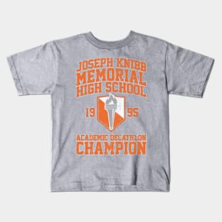 Joseph Knibb Memorial High School Academic Decathlon Champion Kids T-Shirt